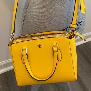 Tory Burch Mini Yellow Crossbody